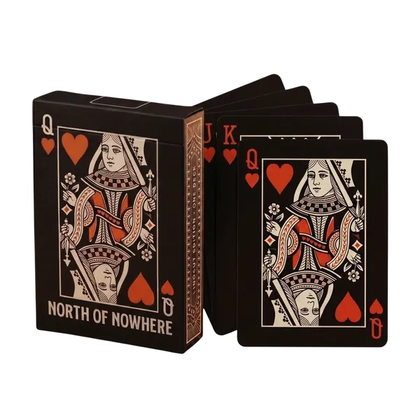 Playing Cards — Black & Vermilion