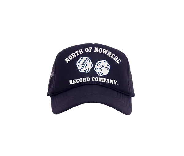 Dice Trucker Cap — Navy