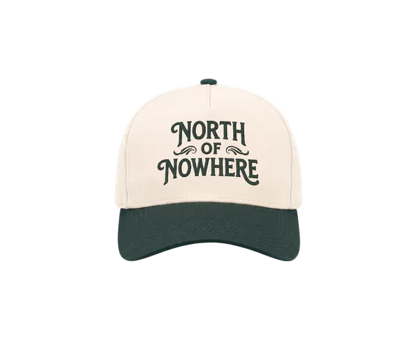 North of Nowhere 5-Panel Cap — Green