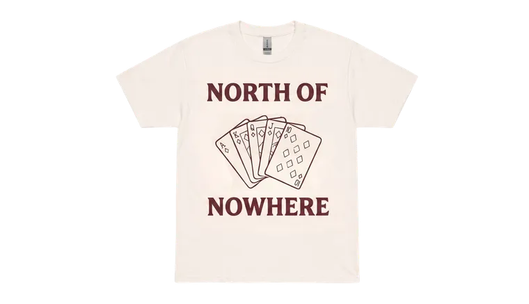 North of Nowhere Tee — Playing Cards