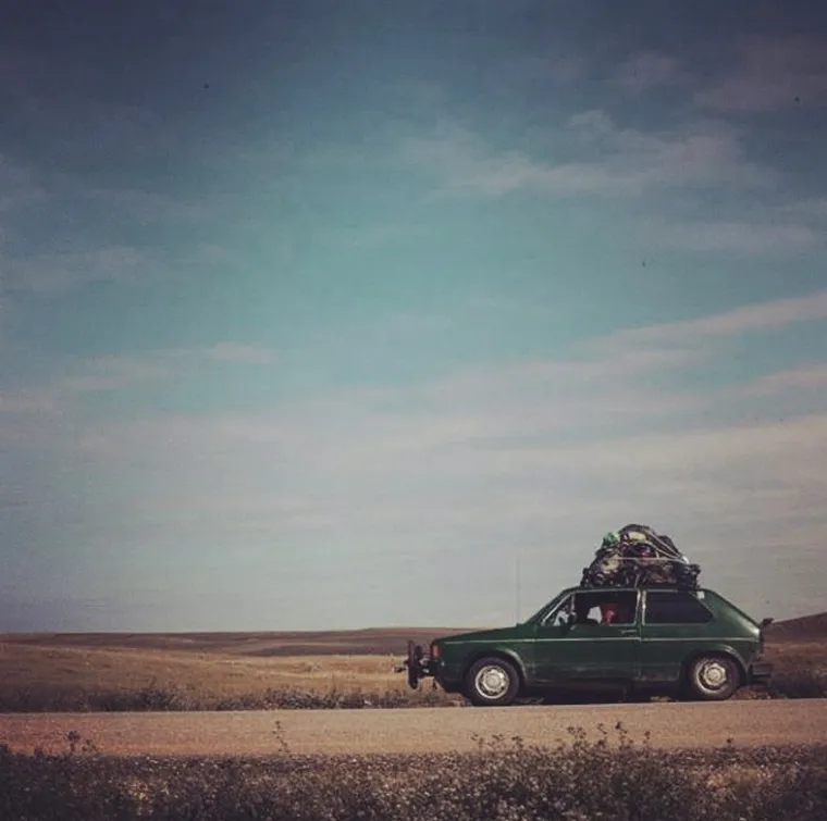 The Volkswagen Rabbit that carried Tyler and four friends west