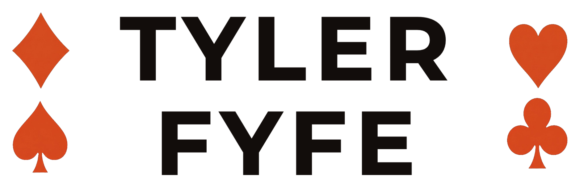 Tyler Fyfe logo — Full lockup — Light backgrounds